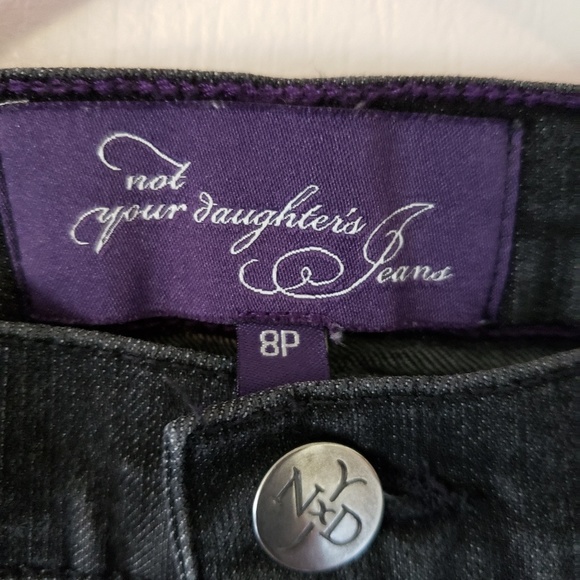 NYDJ Not Your Daughter's Jeans black size 8P - Picture 4 of 8